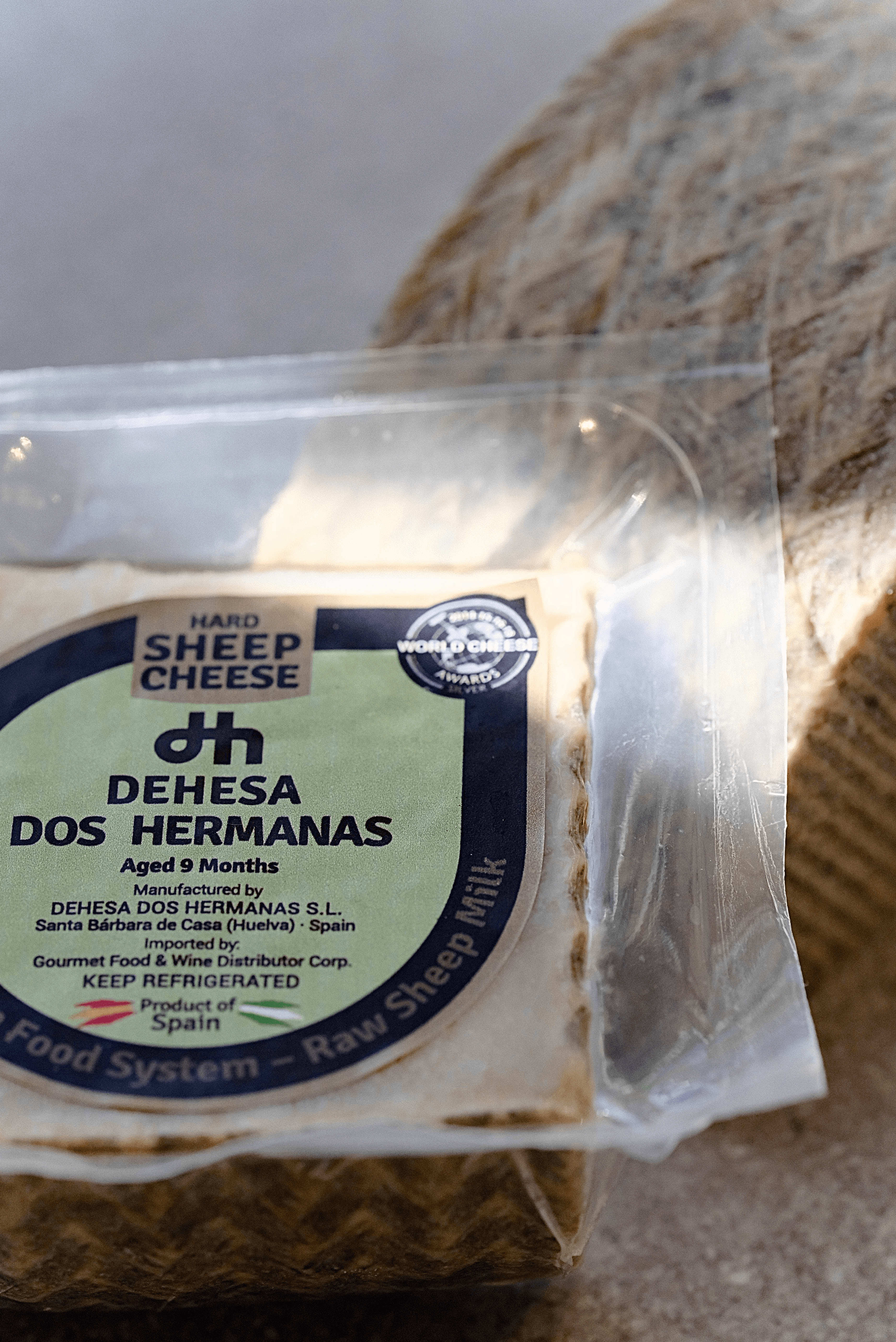 Hard Sheep Cheese by Dehesa Dos Hermanas, aged 9 months, 7.9oz(225 g)