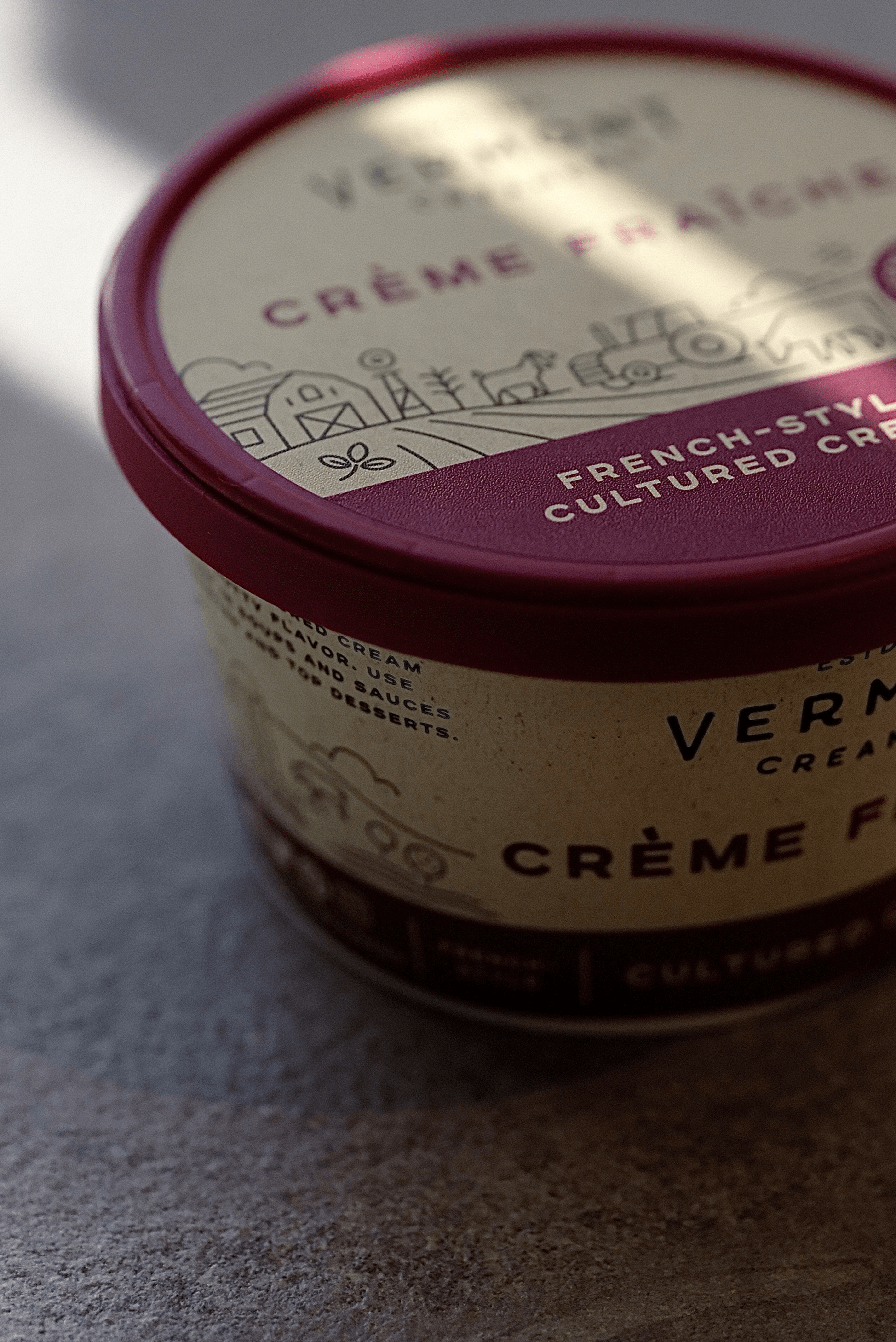 Creme Fraiche by Vermont, 8oz(226 g)