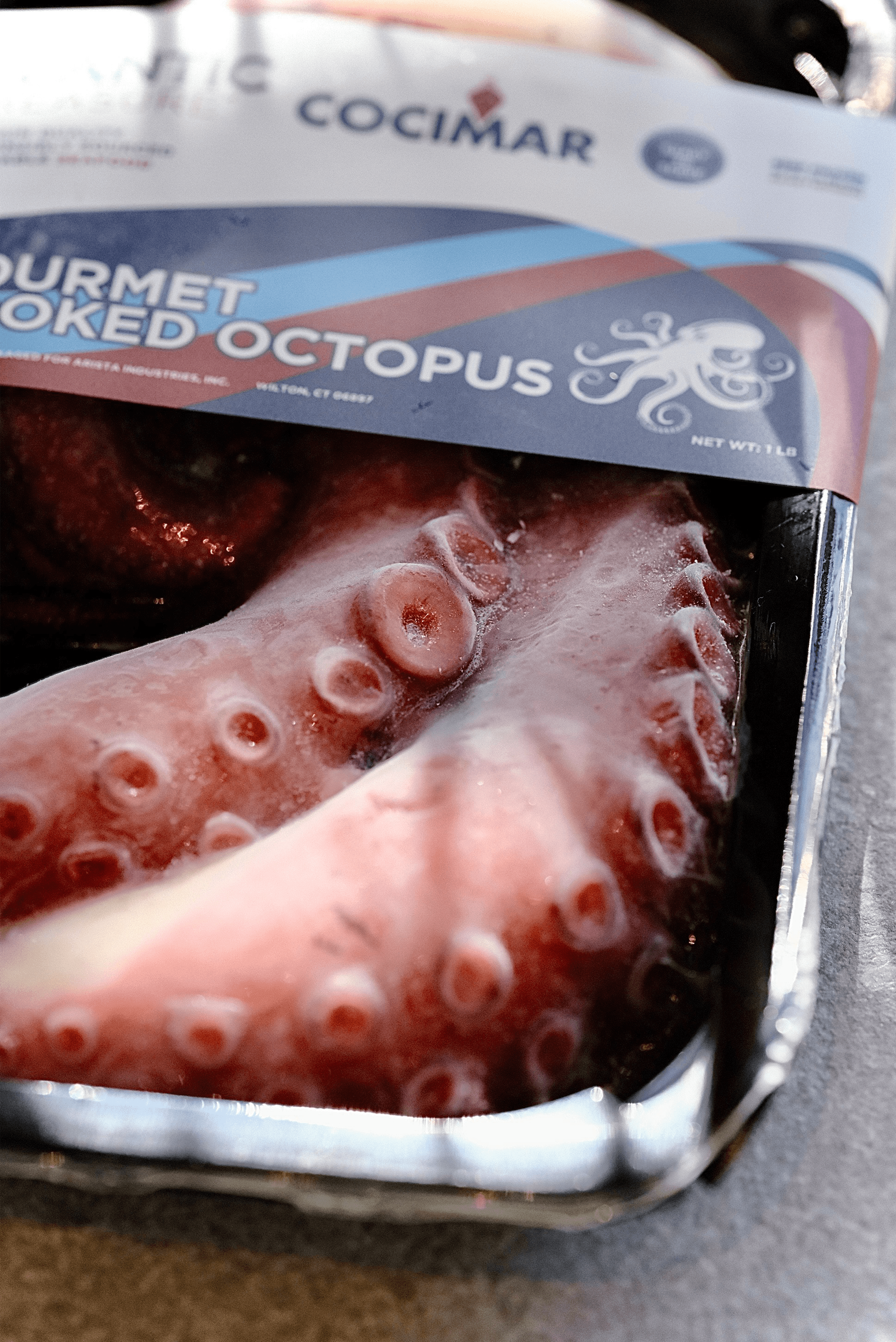 Cooked Octopus by Atlantic Treasure, 1lb(454 g)