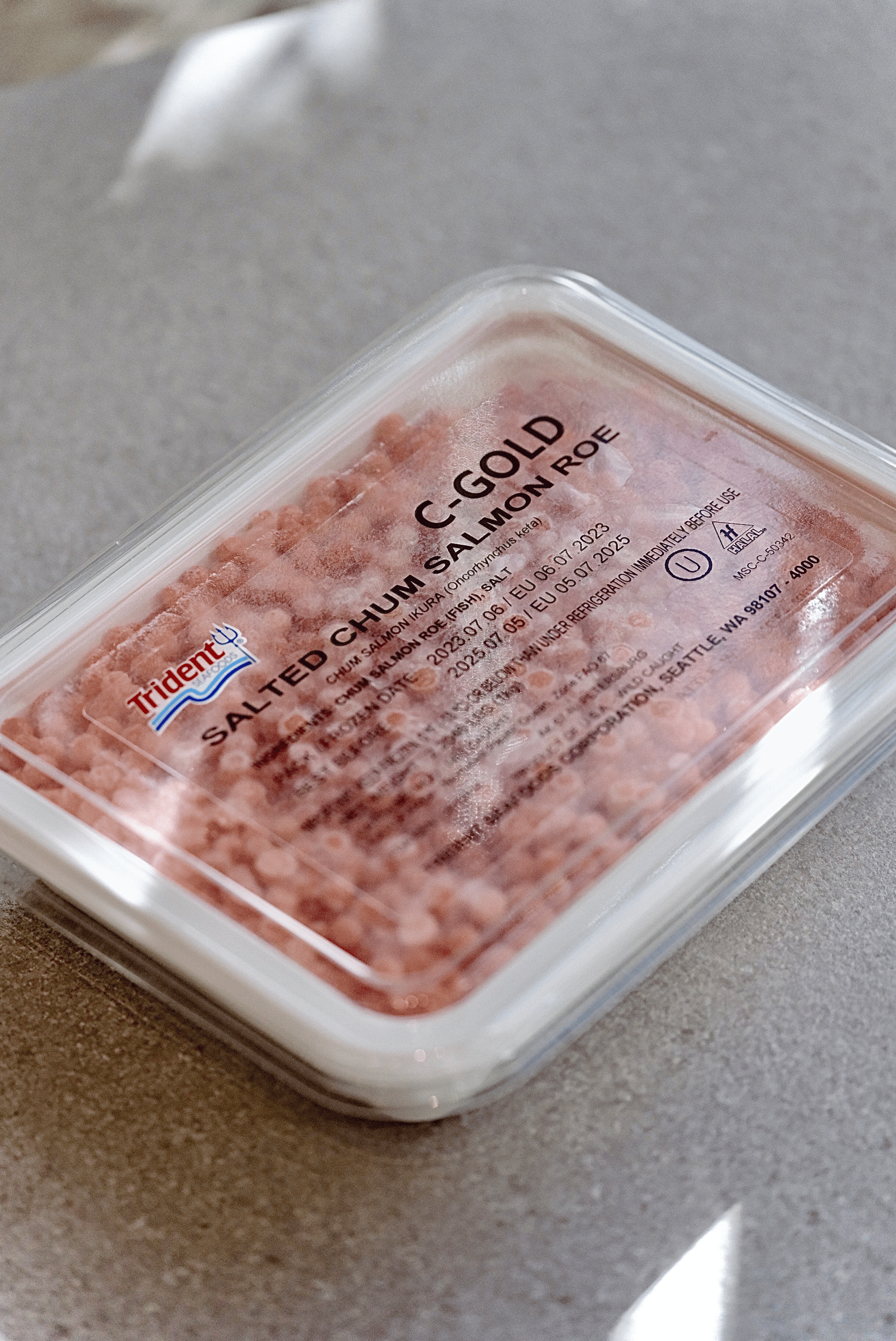 Salted Chum Salmon Roe C-GOLD (premium Grade )